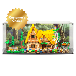 Display Case for LEGO® Snow White and the Seven Dwarfs' Cottage 43242